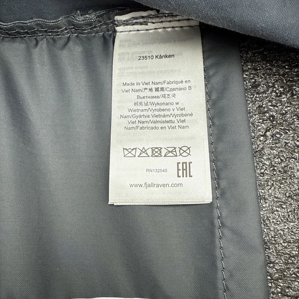 Fjallraven-Kanken Classic Backpack w/Bottle‎ Pocket Gray/blue